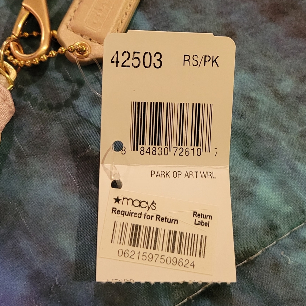 Coach Signature Parker OP Wristlet [NWT] - Picture 2 of 11